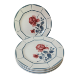 Retro plates Digoin Malmaison