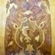 Curved commodus, tomb, Louis XV style, in marquetry, 3 drawers