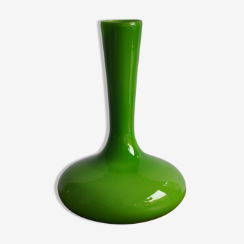 70s glass vase