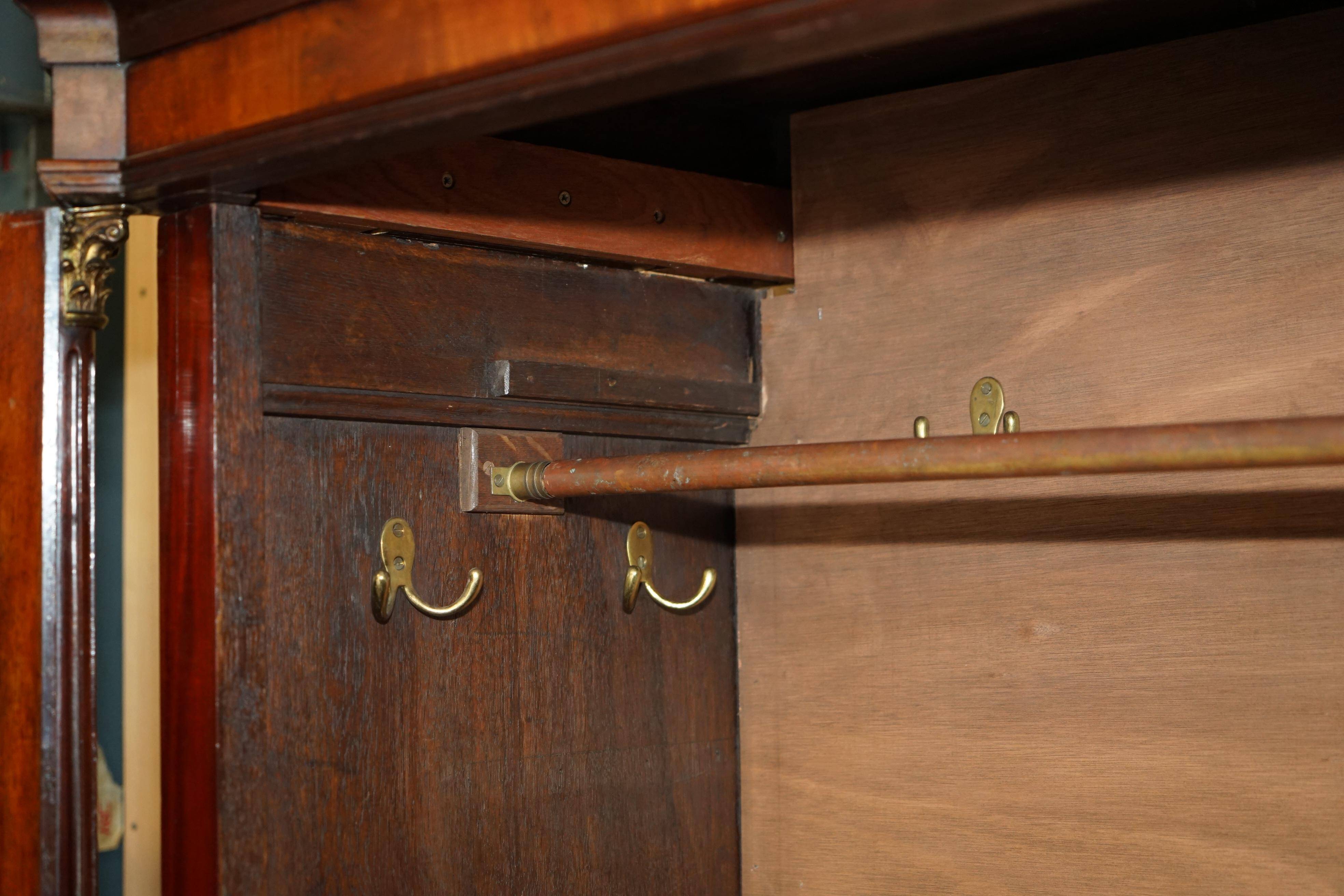 Thomas Chippendale Antique Linen Armoire 18th Century circa 1760