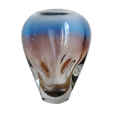Blown glass vase