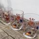 Vintage bird water glasses