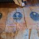 Set of 5 bags in burlap potash from Alsace
