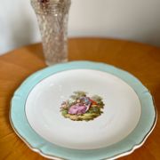 Ceranord France “Fragonard” semi vintage porcelain dish