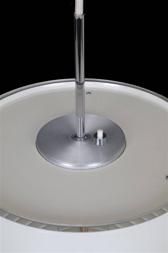 Suspension "Bumling" par Anders Pehrson pour Ateljé Lyktan / Design moderne du milieu du siècle / Années 1970 / blanc crème