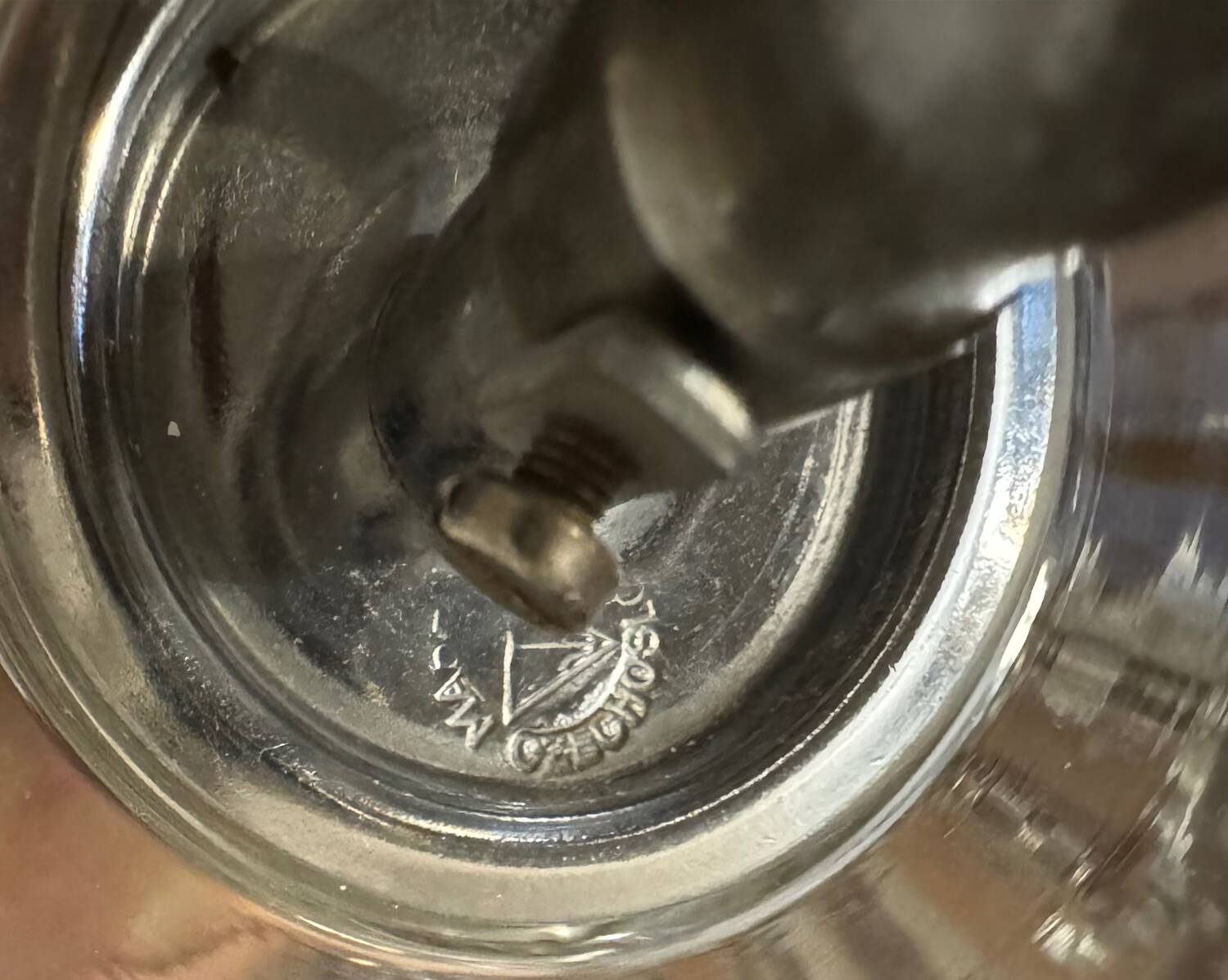 50s crystal hot air balloon ceiling light