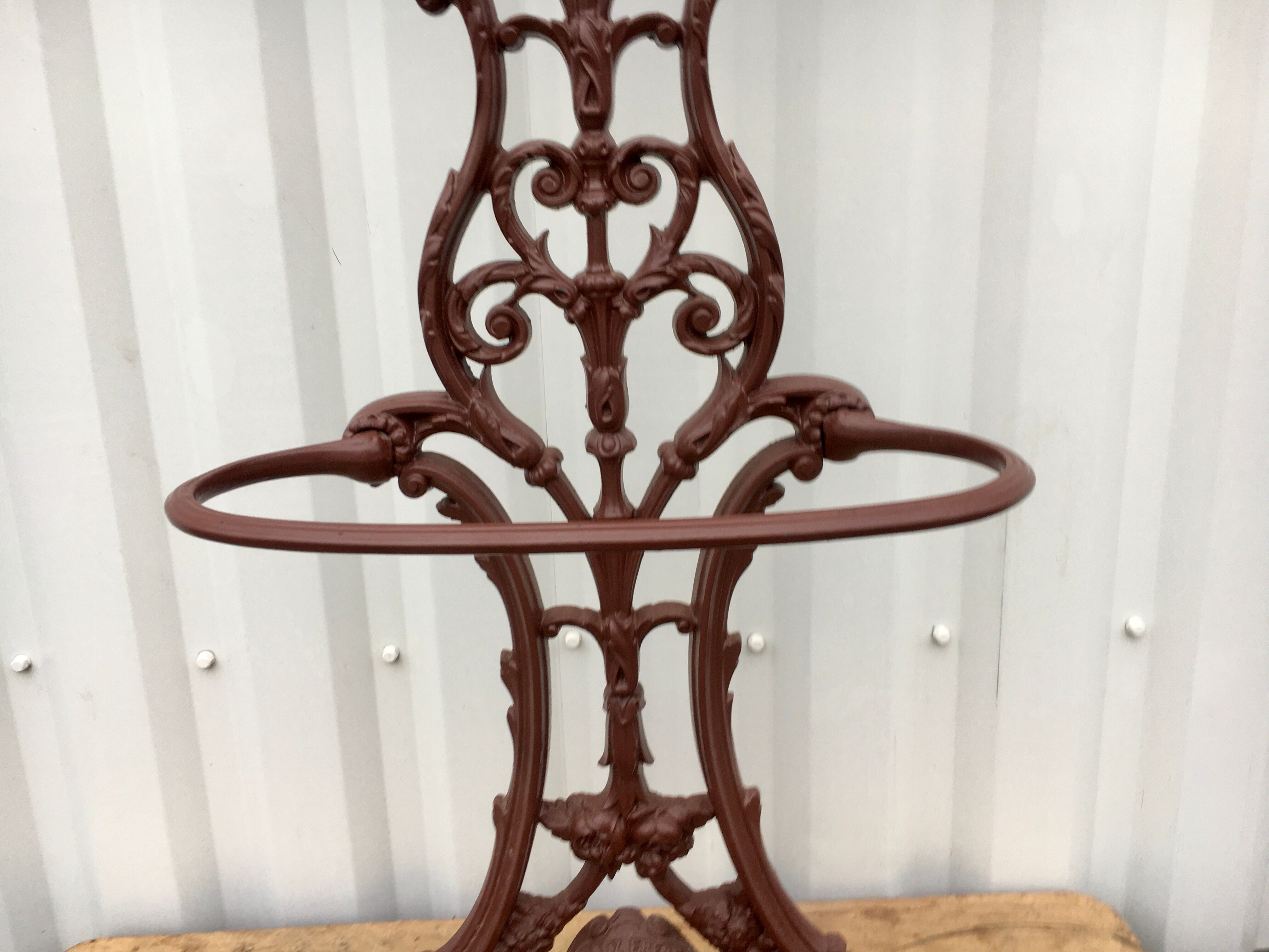 Alfred Corneau Brothers Charleville's coat holder in 19th century cast iron
