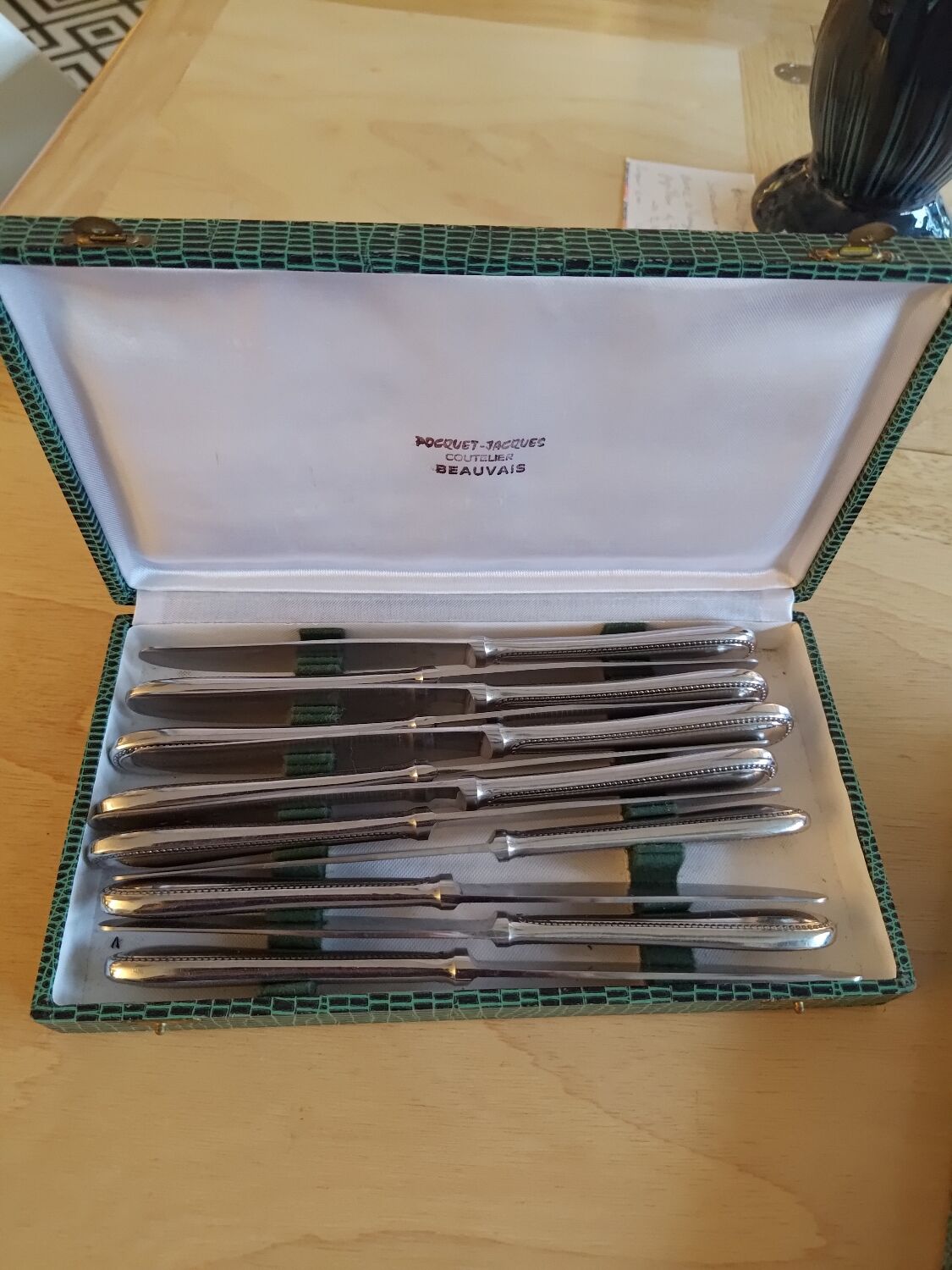 Novargent 49 pieces stainless cutlery set