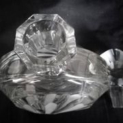 Large Art Deco crystal spirit decanter
