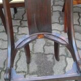 6 empire mahogany gondola chairs