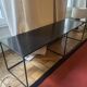 Black metal coffee table AM.PM model Romy