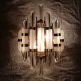 Glass wall sconce "Paolo Venini". 1970s