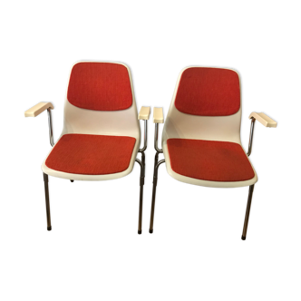 2 chaises allemandes vintage