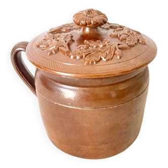 Old salt pot