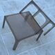 Pair of smoked plexiglass coffee tables 1970 side tables