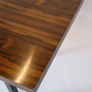 Coffee Table Made In Rosewood With Metal Frame From 1960s