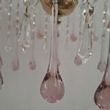 Vintage  Murano Waterfall Chandelier