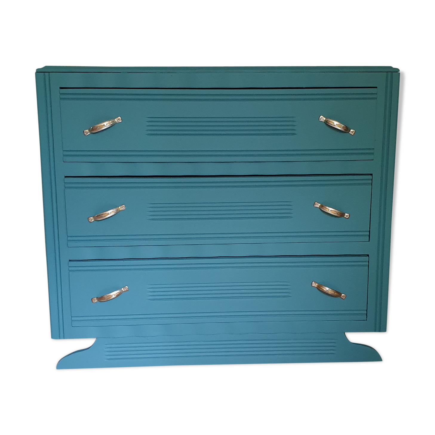 Art Deco blue dresser