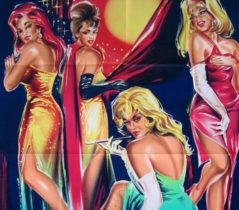 Original cinema poster 1964 forbidden universe displays 120x160 cm