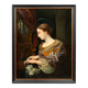 Le tableau « Jeune fille jouant de l’orgue »