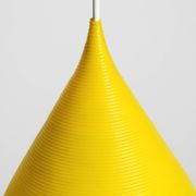 Suspension Heifetz Rotaflex des années 1960 en forme de goutte.