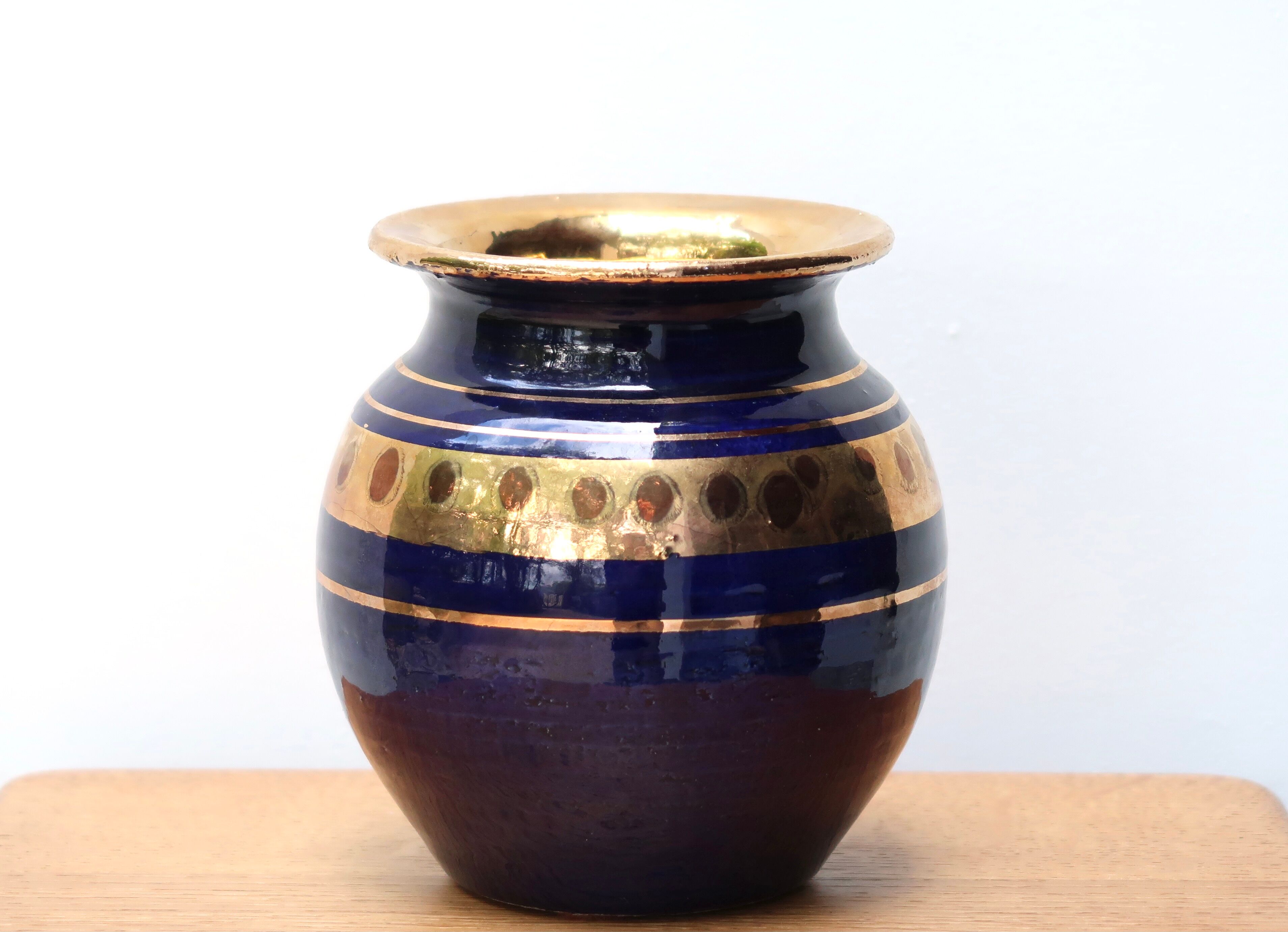 Ceramic vase by Georges Pelletier, 70s