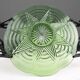Glass and metal Art Deco Fruit Bowl, France 1920s