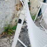 Paire fauteuils filaires 1980