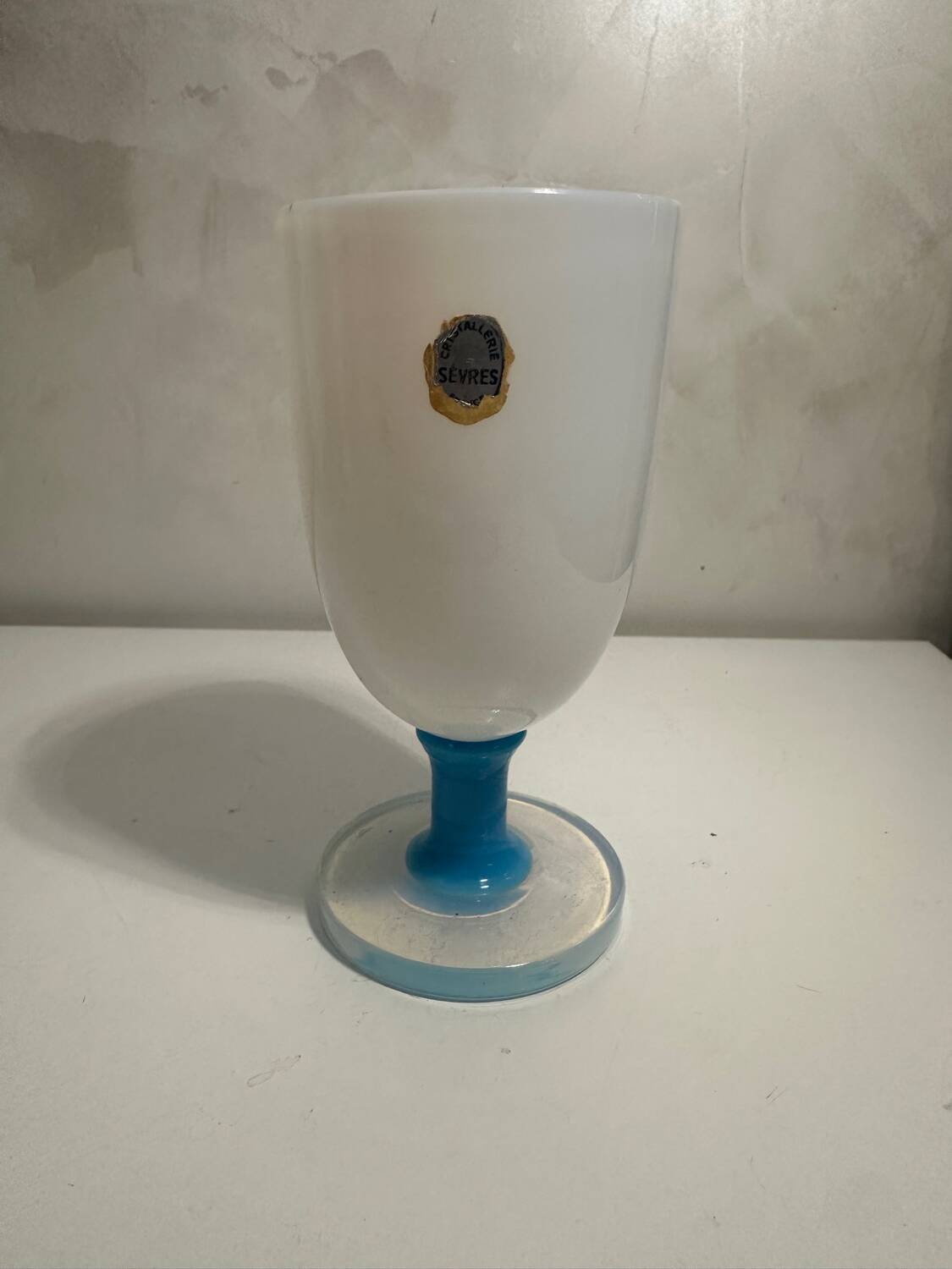 Verre Sèvres Opaline