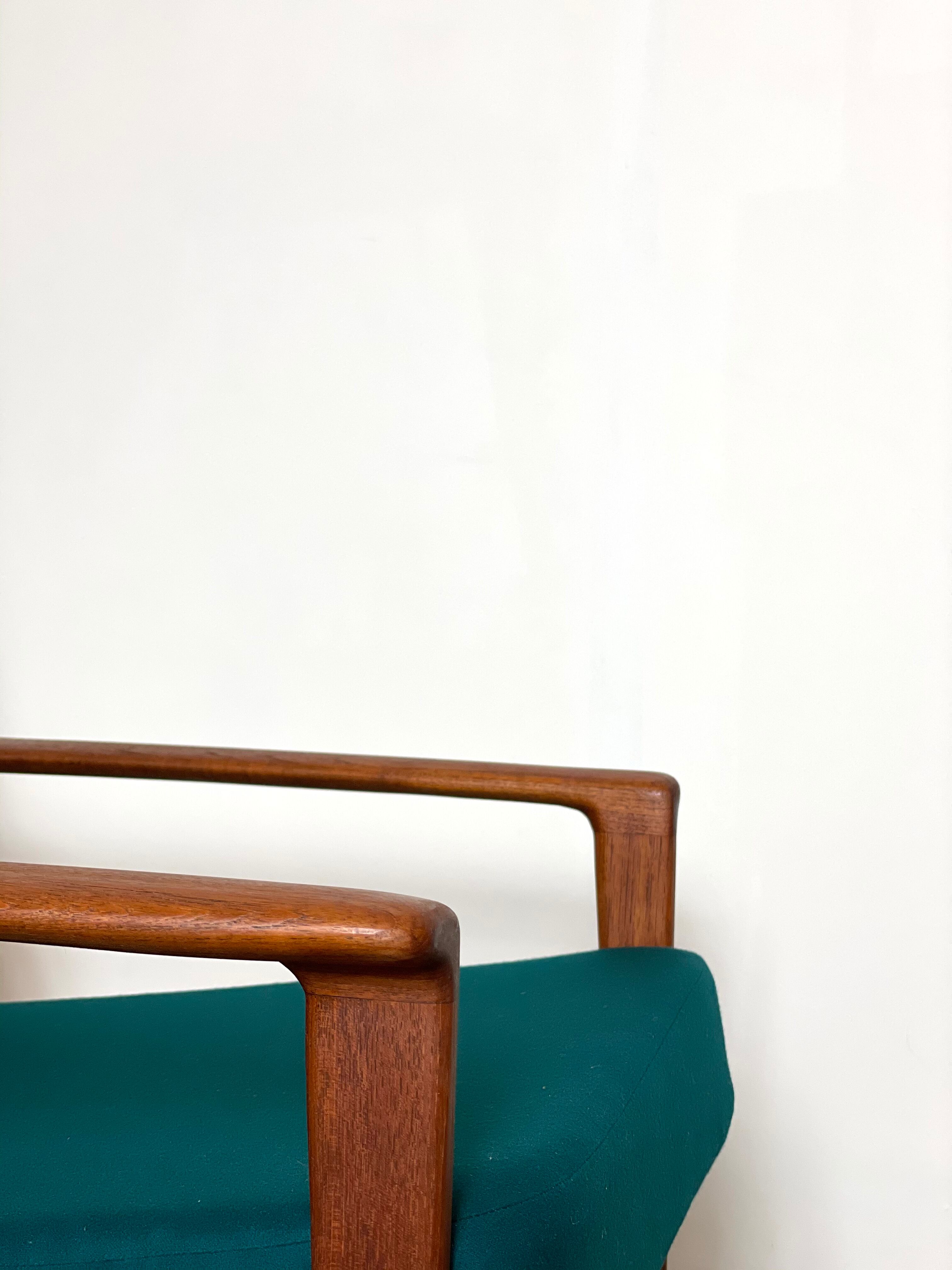 Easy chair in Danish teak by Ib Kofod-Larsen 1960s
