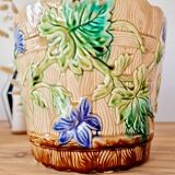 Art Nouveau earthenware cachepot
