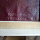 Tableau vintage portrait de jeune garcon signé trollope