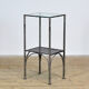 Table de chevet en fer, années 1910