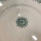 Saint-Amand blue 4057 model plate