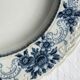 Deep plates x 6 from the French manufacturer Sarreguemines, Aïda collection. Antique and rare.