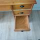bureau en pin 1/2 ministre