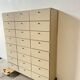 Clamshell cabinet