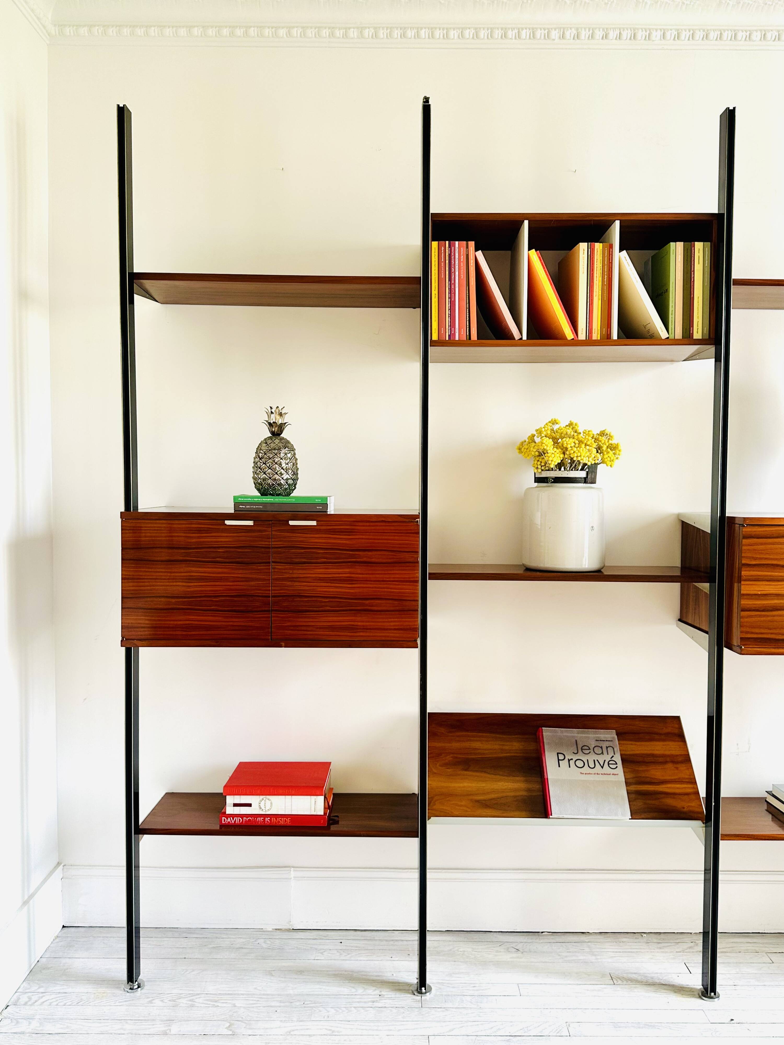 Modular CSS bookshelf by George Nelson for Herman Miller
