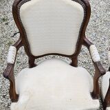 Paire de fauteuils Cabriolet