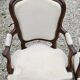Pair of Cabriolet armchairs