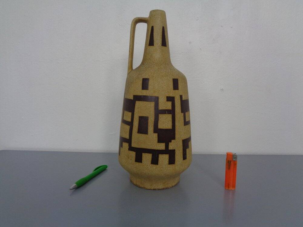 Mid-Century German Studio Ceramic Vase, 1950s