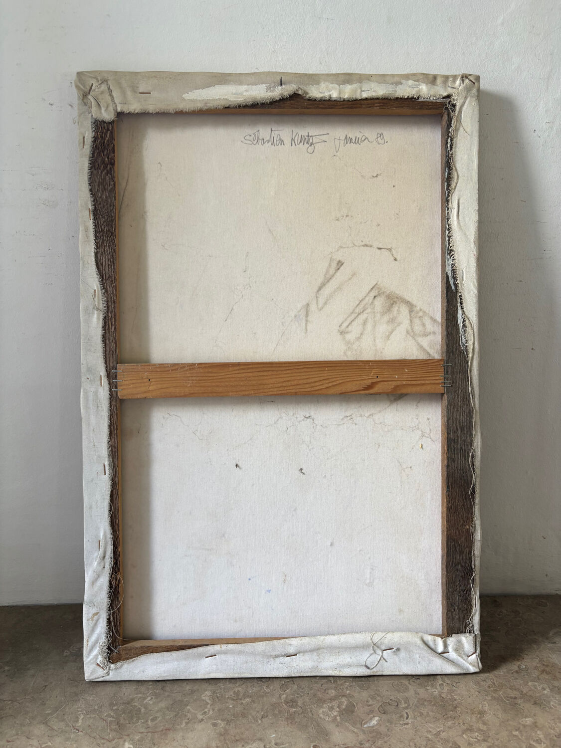 Painter's studio signed 1989