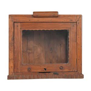 vitrine en bois