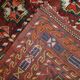 Tapis antique fait main kurde du Moyen-Orient 119cm x 230cm (1920s)