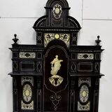 Ceremonial showcase in blackened pearwood, Napoleon III period - 1850