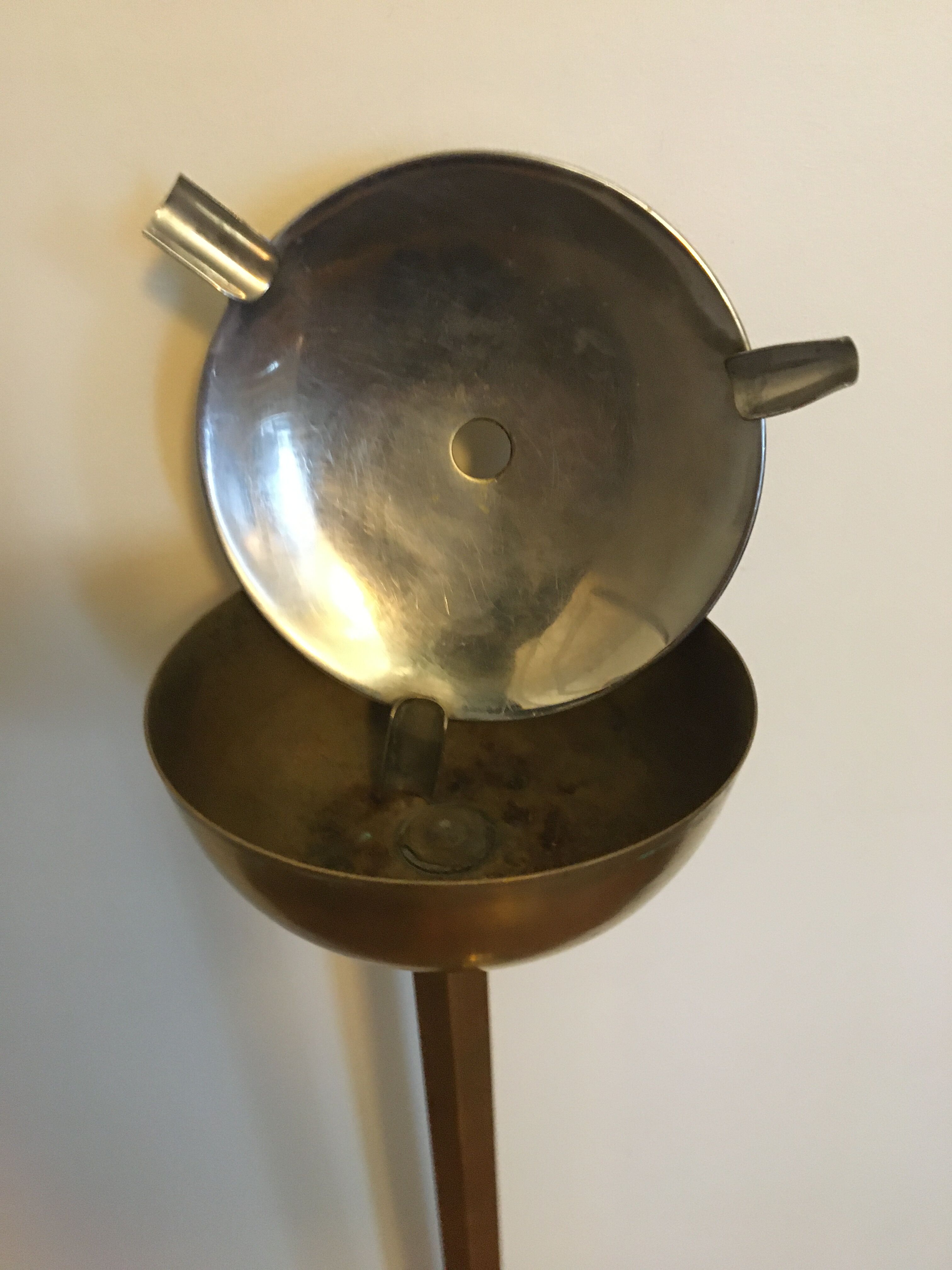 1950 standing ashtray
