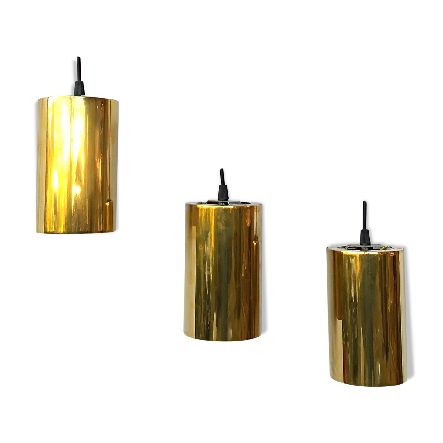 Brass pendant lamp