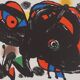 Joan miro: wild animal - original lithograph