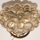 Ceiling bubble glass lamp by Helena Tynell