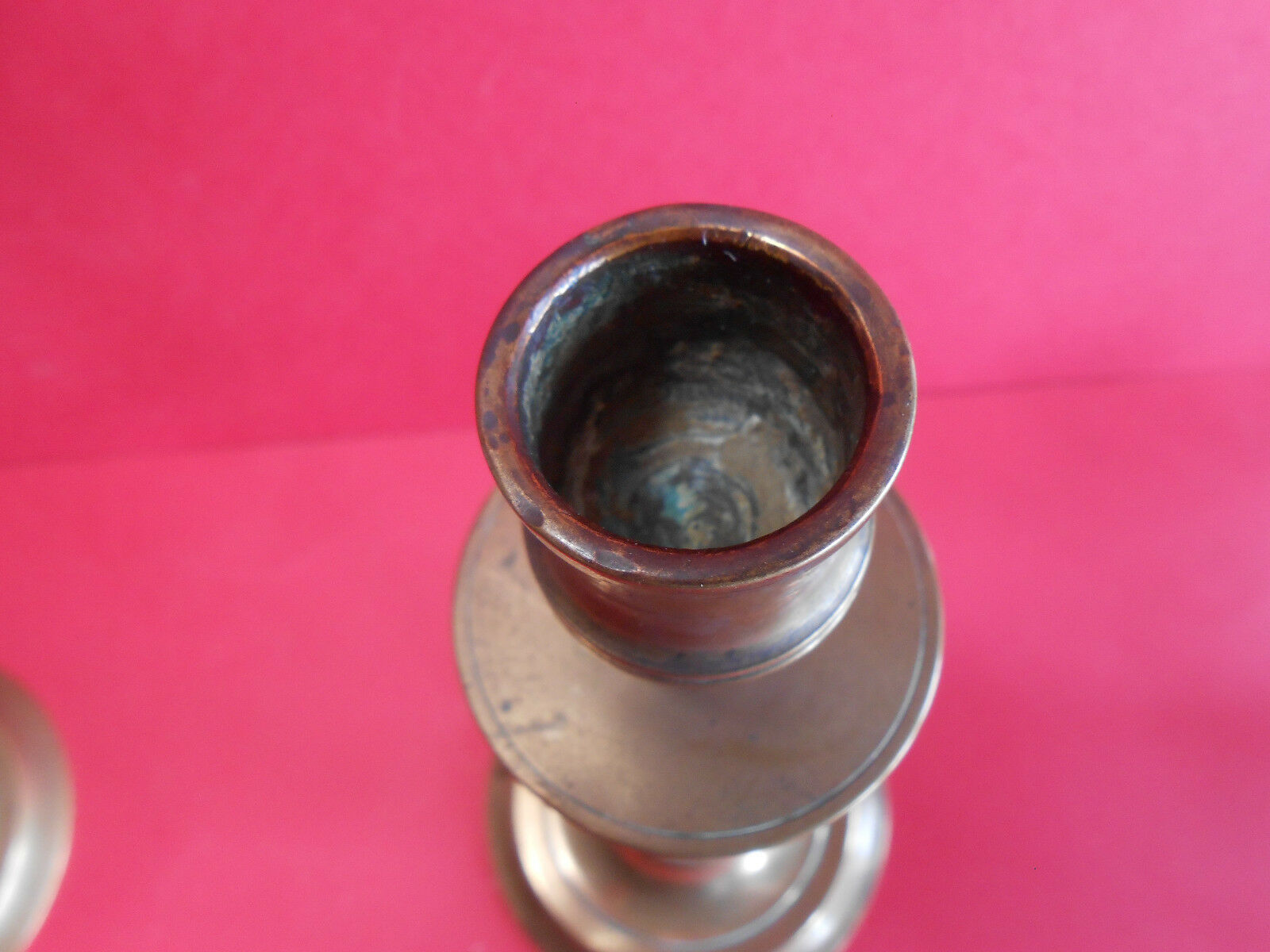 Pair of bougeoirs bronze